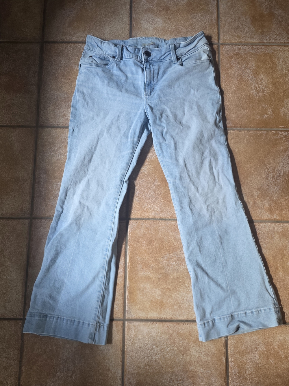Wrangler TROUSER Light Blue - Classic Back Pocket  32x30 - Picture 2 of 4
